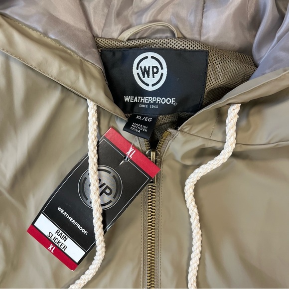 🆕 Men’s Weatherproof rain slicker SZ XL - Picture 3 of 3